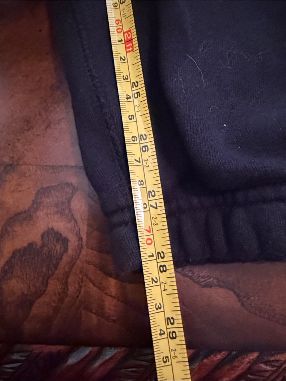 YoungLA Black Sweatpants with Cream Graphic Print - Picture 3 of 10